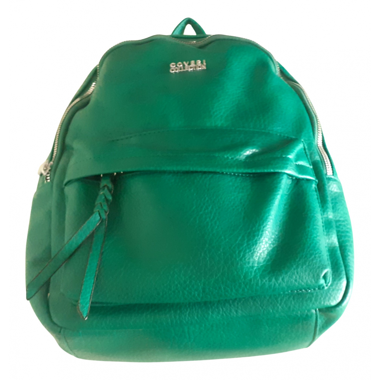 Backpack ENRICO COVERI Green in 